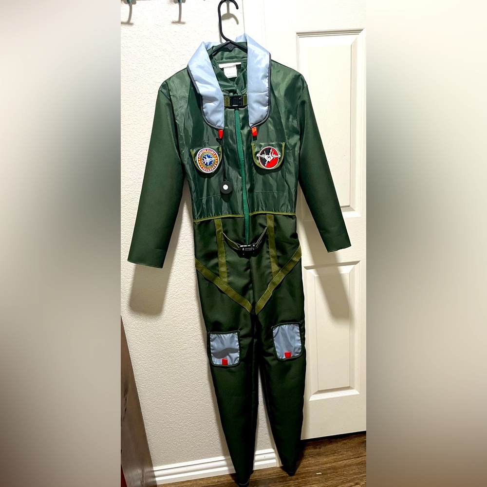Kids Fighter Pilot Costume XL